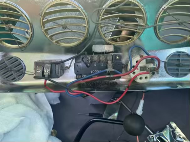 Control panel wiring